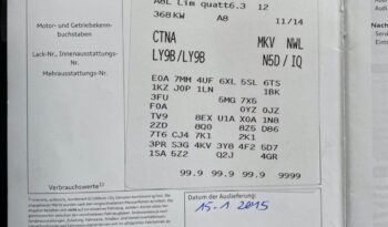 AUDI A8 L 6.3 W12 FSI quattro tiptronic pieno